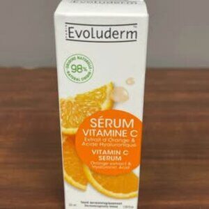 Evoluderm Vitamin C Serum Energizing & Antioxidant- 30ml/1.05 fl oz.- Exp 7/28